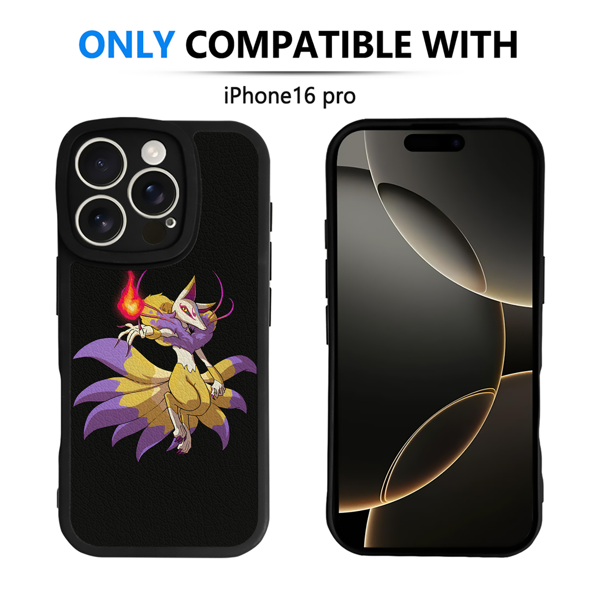 （画像用） 妖怪ウォッチ Yo-kai Watch 【iPhone 16シリーズ対応】シリコンスマホケース（レザー調） 材質：シリコン
